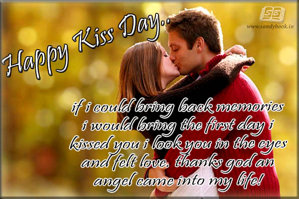 Happy Kiss Day Messages Images